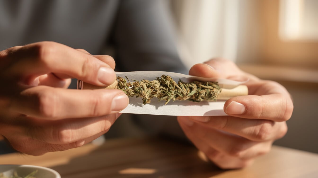 how to roll a joint without a filter