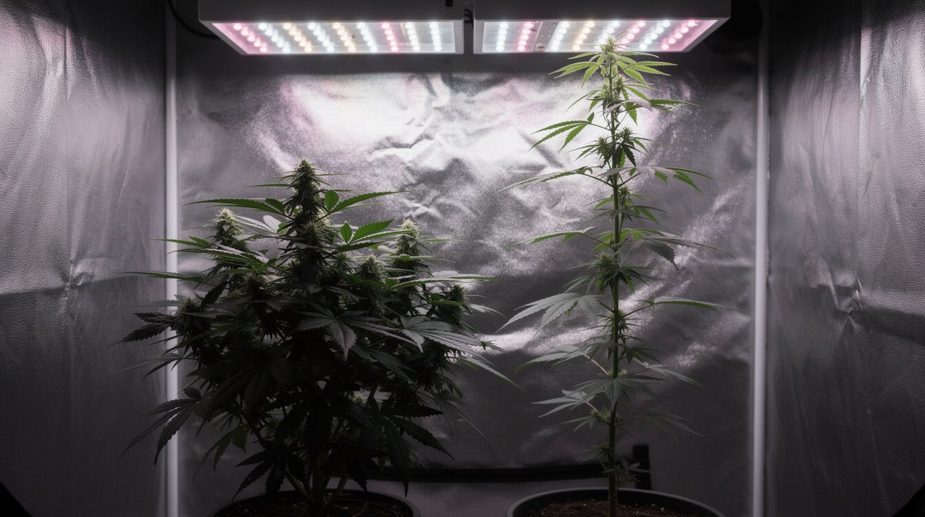 indica dominant vs autoflower cannabis for beginners