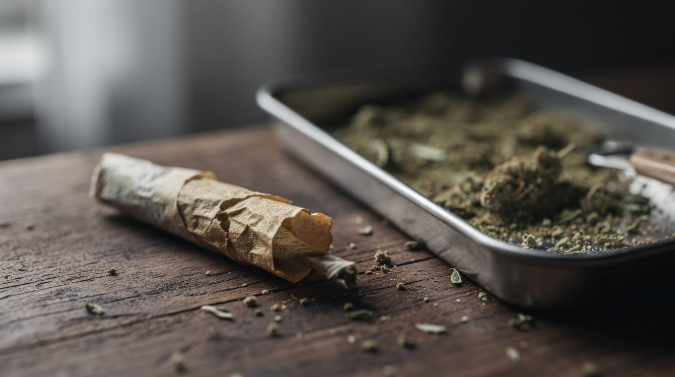 budget rolling papers next to a premium rolling papers pack showing price difference
