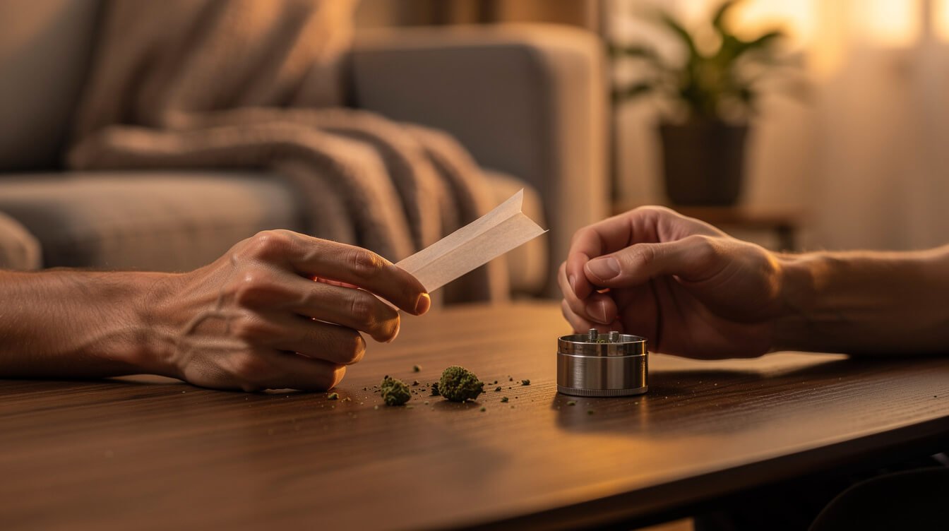 cracked and torn rolling paper showing storage mistake