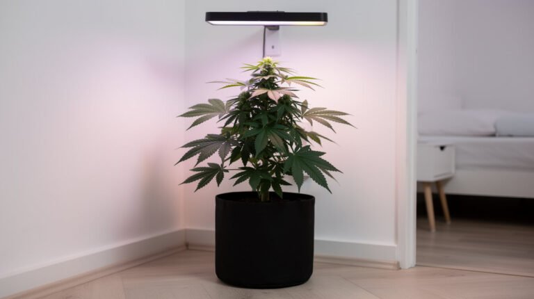 Best LED Grow Light for One Plant (No Tent, No Overkill)
