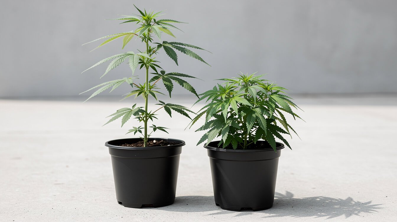male vs female cannabis plants