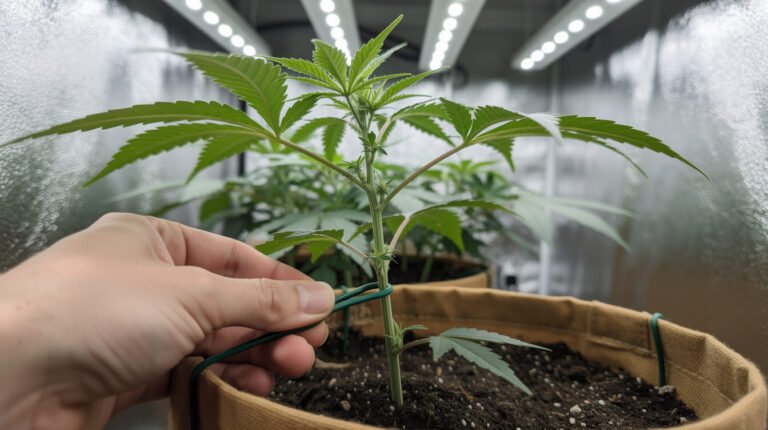 Low Stress Training Cannabis: How to LST Without Hurting the Plant