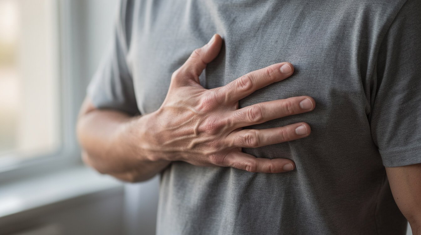 Greening out symptoms: racing heart and anxiety